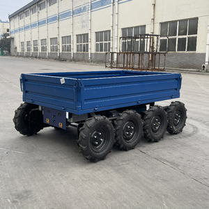 Minidumper Elettrico RC Telecomandato, Carriola Motorizzata Cingolata per Giardino e Lavori Domestici - Trasportatore Compatto in Vendita - Product Image 6