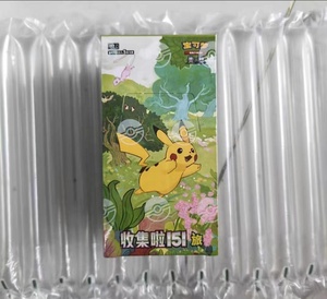 Colección Pokémon 151: Tarjetas Holo Coleccionables de Pikachu y <span class=keywords><strong>Mew</strong></span> en Chino Simplificado, Caja de Regalo Sellada para Exhibición - Product Image 1