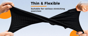 Attelle de cheville unisexe en tissu nylon extensible ultra-respirant, durable et écologique pour les douleurs à la voûte plantaire et les entorses - Product Image 5