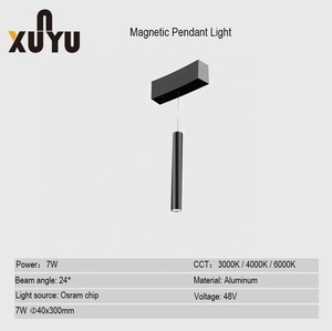 Ứng dụng thông minh tuya theo dõi ánh sáng lõm vòng tròn Spotlight vòng từ theo dõi ánh sáng Đường Sắt ronud từ theo dõi ánh sáng - Product Image 5