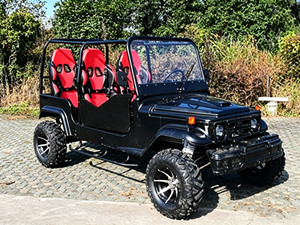 Nouveau modèle de véhicule tout-terrain 2/4 places 250cc/300cc/500cc Quadricycle 4x4 <span class=keywords><strong>Mini</strong></span> <span class=keywords><strong>Jeep</strong></span> à essence <span class=keywords><strong>Jeep</strong></span> pour enfants en vente - Product Image 3