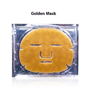 Foglio solubile per maschera facciale in oro e Gel di collagene di cristallo per viso Anti-rughe e idratante effetto gonfiore - Product Image 6