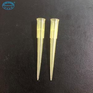 หัวปิเปตต์ขนาดเล็กสำหรับฟินน์และกิลสันหัวดูดใส200ul สีเหลืองใช้งานได้ในห้องปฏิบัติการ - Product Image 4