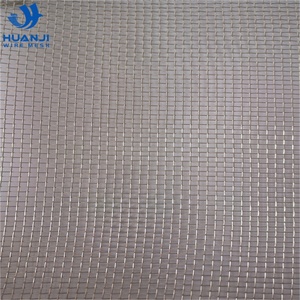 Métal de verre feuilleté d'étiquette personnalisée tissé pour le treillis métallique d'acier inoxydable du tissu 304 de décembre par prix de mètre carré - Product Image 1