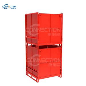 Gabbia di stoccaggio pieghevole in acciaio per magazzino industriale - Product Image 3