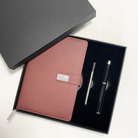 Vente en gros personnalisé A5 en cuir PU relié et à couverture personnalisable carnet scolaire carnet de voyage journal de voyage pour coffret cadeau d'affaires