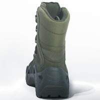 Soldes Exceptionnelles : Bottes Tactiques Vertes pour Entraînement en Extérieur, Randonnée, Camping et Travaux sur le Terrain