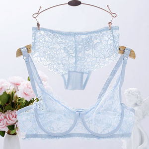 Sujetador YIYI Sexy de Encaje Completo, Ultrafino, Transpirable, con Push-Up y Soporte, Suave, Cómodo y Ligero para Mujeres Jóvenes - Product Image 5