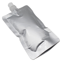 50ml 200ml 500ml 1000ml En Aluminium Liquide Sac Emballage De Jus De Lever Bec Pochette Boire Personnalisé Feuille D'aluminium Sacs