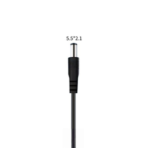 2A ทองแดงบริสุทธิ์10V 12V DC แหล่งจ่ายไฟ DC5.5 * 2.1มม. สายชาร์จแกนสายชาร์จ USB ไปยัง DC5.5สายไฟ - Product Image 2