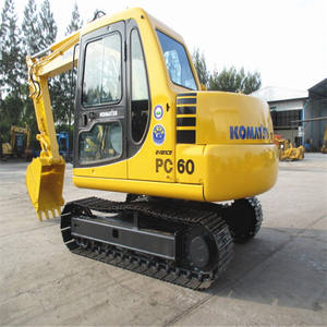 Komatsu PC60 top ventes, mini pelle hydraulique sur chenilles Komatsu PC60 de 6 tonnes d'occasion - Product Image 5
