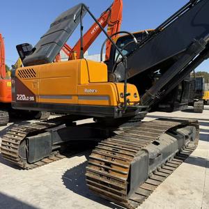 Excavadora Hidráulica de Orugas Hyundai 220-9S de 22 Toneladas, Usada, de Segunda Mano, con Motor, Modelo 2024, Excelente Estado - Product Image 4