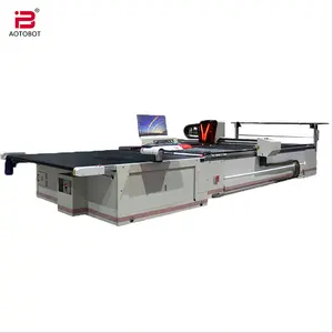 New design High Precision Garment Fabric Auto Feeding Cutter Multi Layer Cutting Machine