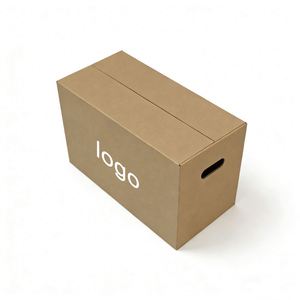 Wholesale Customizable <b>Large</b> Kraft Corrugated Carton <b>Box</b> Sturdy Recyclable Ideal for Logistics & Storage Packaging - Product Image 1