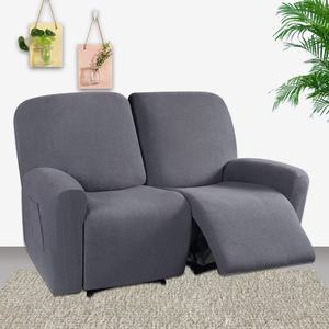 Vente en gros de housses de canapés inclinables extensibles housse de canapé de luxe 2 places 6 pièces housse de canapé inclinable en jacquard - Product Image 2