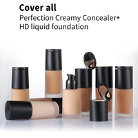 Base de fond de teint personnalisée, crème anti-cernes pour le visage, maquillage éclaircissant, fond de teint liquide imperméable
