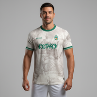 HOSTARON Fabricant de maillots de football personnalisés pour équipes sportives, ensembles de maillots de football 100% polyester, tenue de football jacquard pour hommes