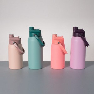 Botella de agua para niños con aislamiento de acero inoxidable de doble pared de nuevo diseño de 1,2 L con tapas boca ancha regreso a la escuela - Product Image 3