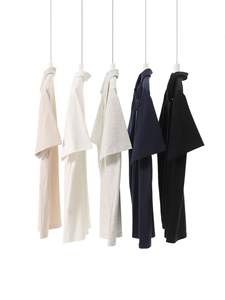 Polo unisexe en coton premium coupe oversize – T-shirt à manches courtes décontracté à col classique en tissu doux pour hommes et femmes - Product Image 3