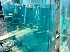 Décoration intérieure, dessus de <span class=keywords><strong>table</strong></span> en verre trempé massif, comptoirs, étagères, meubles pour hôtel, restaurant, escalier, éclairage - Product Image 3