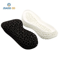 Impression de semelles de chaussures en TPU flexible SLS, service d'impression 3D professionnel en nylon SLS