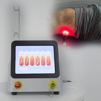 Classe 4 Diode Laser Trois-Longueur D'onde 980nm/810nm/1064nm Haute Puissance 60W Physiothérapie Machine Thérapie Dos Douleur