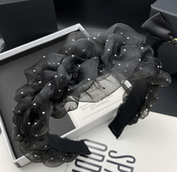 Neues Netz-Haarband für Damen – ideal für Schulanfang, Neujahr, Hochzeit – für Hochsteckfrisuren, Haarbündel und Kopfschmuck mit geringem Druck auf das Gesicht