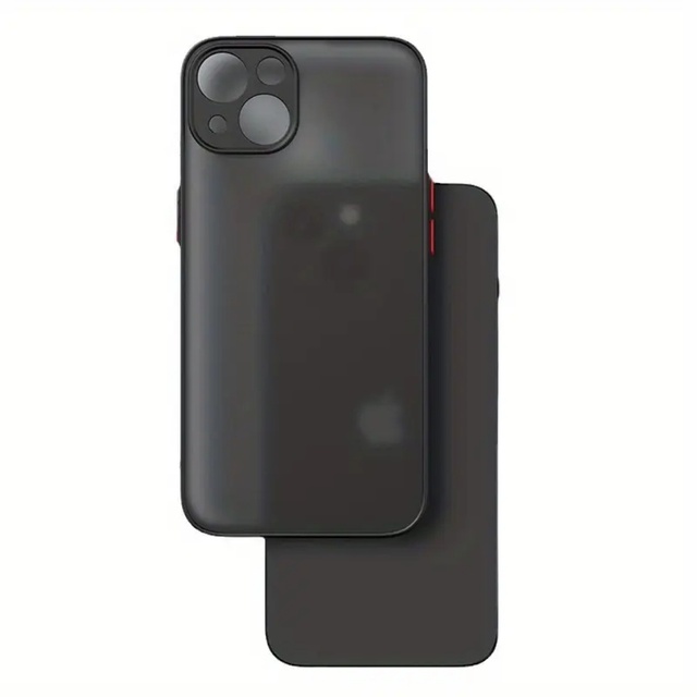 TPU+PC Shockproof Armor Matte Silicone Bumper Phone Case for IPhone  16 13 14, 15, 17 Pro Max Air 11 Skin Feel Matte Phone case