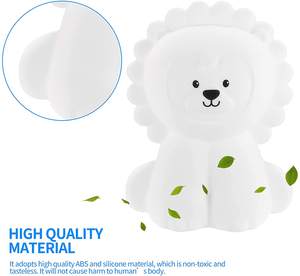 Belle Animal cadeau acrylique <span class=keywords><strong>7</strong></span> couleurs changeantes dessin animé Lion série lampe de Table Anime lampe 3d Illusion veilleuse - Product Image 6