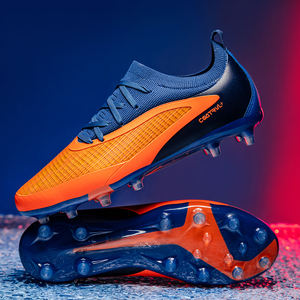 Chaussures <span class=keywords><strong>de</strong></span> football unisexes légères, respirantes, durables, crampons longs FG, confortables, grande taille, chaussures <span class=keywords><strong>de</strong></span> football basses - Product Image 4
