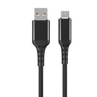 Carga rápida y sincronización de datos Durable USB a Micro Cable para Galaxy S7/S6/S5, Huawei, Nexus, LG, HTC, Kindle Fire, tabletas PS4