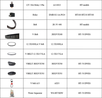 QP16-2A de compresseur de pièces réfrigérées pour unités de réfrigération thermo HT-100 HT-250