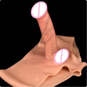 SXXY Dildo Realista Sólido de 22cm con Sensación de Piel y Venas Reales, Pantalones con Dildo Grande Usable, Plug Anal para Placer Sexual Femenino y Lésbico - Product Image 6