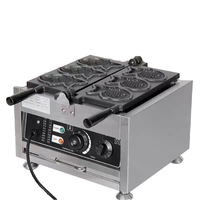Machine à gaufres électrique commerciale Taiyaki en forme de patte de chat pour la préparation de snacks