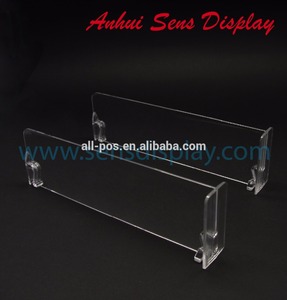 2023 New Chất lượng cao rõ ràng Closet Kệ ngăn cho siêu thị - Product Image 6