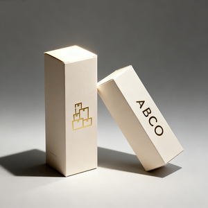 Tùy chỉnh 30ml giấy nghệ thuật tông nước Hoa Nến hộp Matte kết thúc không thấm nước miếng bọt biển lót cho mỹ phẩm quà tặng cá nhân - Product Image 1