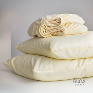 Light Yellow Stone Washed 100% Cotton Pillow cover Wholesale For Home Hotel Eco-Friendly Soft Skin-Safe - Product Image 5