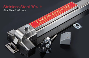 Cilindros de cerradura de puerta de <span class=keywords><strong>Escape</strong></span> de alto tráfico Barra de empuje de emergencia Cerradura ignífuga con función de alarma para aplicaciones de alto tráfico - Product Image 5