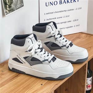 <strong>2026</strong> New Men's High Top Sneakers New Arrival Novel Trend Street Style Comfortable Rubber Insole Casual <strong>Basketball</strong> <strong>Shoes</strong> - Product Image 5
