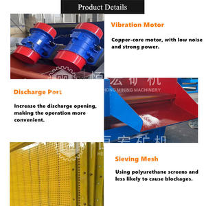 מכירה ישירה מהמפעל, צריכת אנרגיה נמוכה, מבנה פשוט, מסך סינון ליניארי לעיבוד כרייה - Product Image 4