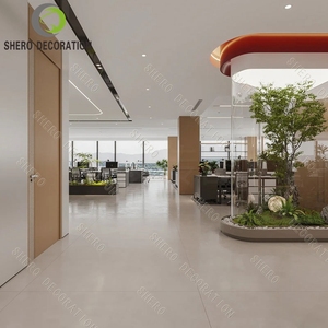 Bàn làm việc văn phòng cao cấp có ngăn kéo và khung thép không gỉ mạ vàng, mặt bàn kính - Product Image 4