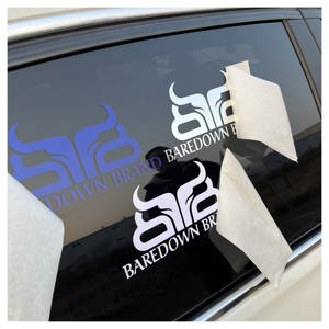 Accesorios para coche de amina de transferencia de vehículos resistentes a los rayos UV, pegatina de pancarta para parabrisas trasero, pegatina personalizada para furgoneta, camión, parachoques, ventana troquelada, calcomanía para coche - Product Image 5