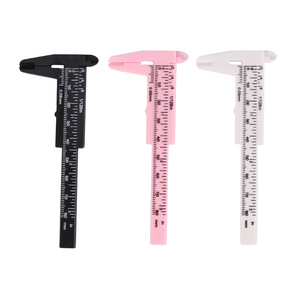 Calibrador de Cejas de Plástico, Regla para Microblading, Herramienta para Maquillaje Permanente de Cejas - Product Image 1