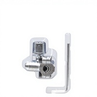 Robinet de raccordement à aiguille BPV-31 pour climatiseurs et systèmes CVC – Accessoire réglable
