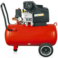 Compresseur d'air à piston à entraînement direct YiBang 900W 50L/min 8bar 8L, réservoir 8L, 220V 50HZ, portable, refroidi par air, pour usage en construction