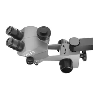 LUOWEI WCI3 7050-BG-TV microscópio trinocular 7X-50X microscópio zoom contínuo para o reparo do telefone móvel