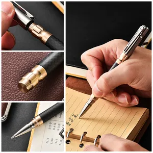 2024 New Hot Ballpoint Pen Printed With The Company Logo Promotional Tactical Pen Fashion Self-defense Titanium Alloy TC4 Pen