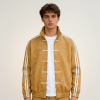 Nouvelle Veste de Sport Extérieure Tendance Style Chinois 2026 – Col Montant, Modèle Couple, Veste Rétro Année Chinoise pour Hommes et Femmes