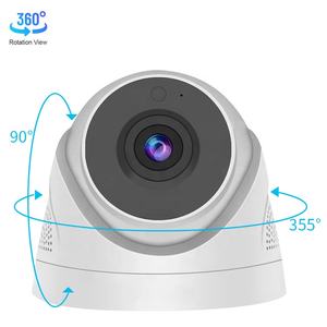 Caméra Dôme IP WiFi Sans Fil Mini 1080P à Fixation Plafond avec Haut-parleur Intégré et Vision à 360 Degrés à Distance - Prix Usine - Product Image 3