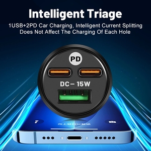 <span class=keywords><strong>Chargeur</strong></span> de voiture USB rapide 15W 3.1A Type C PD, adaptateur de charge rapide <span class=keywords><strong>pour</strong></span> téléphone <span class=keywords><strong>pour</strong></span> <span class=keywords><strong>iPhone</strong></span> 13 12 <span class=keywords><strong>11</strong></span> <span class=keywords><strong>Pro</strong></span> <span class=keywords><strong>Max</strong></span> - Product Image 6